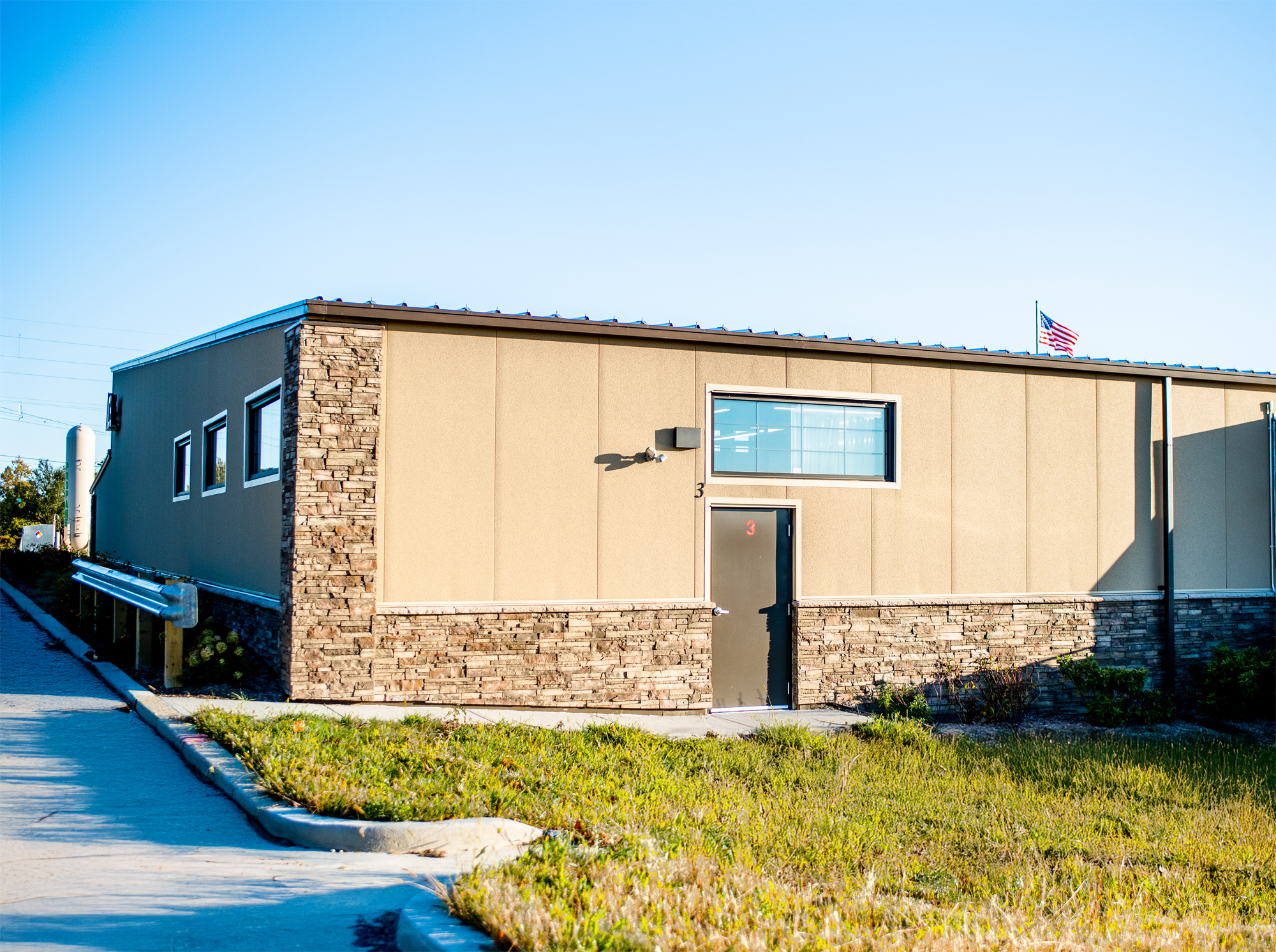 Ace Hardware Prairie Side exterior back steel panels